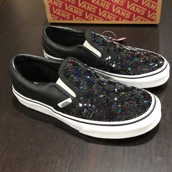 vans sequin checkerboard